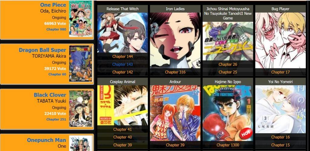 Mangastream alternatives
