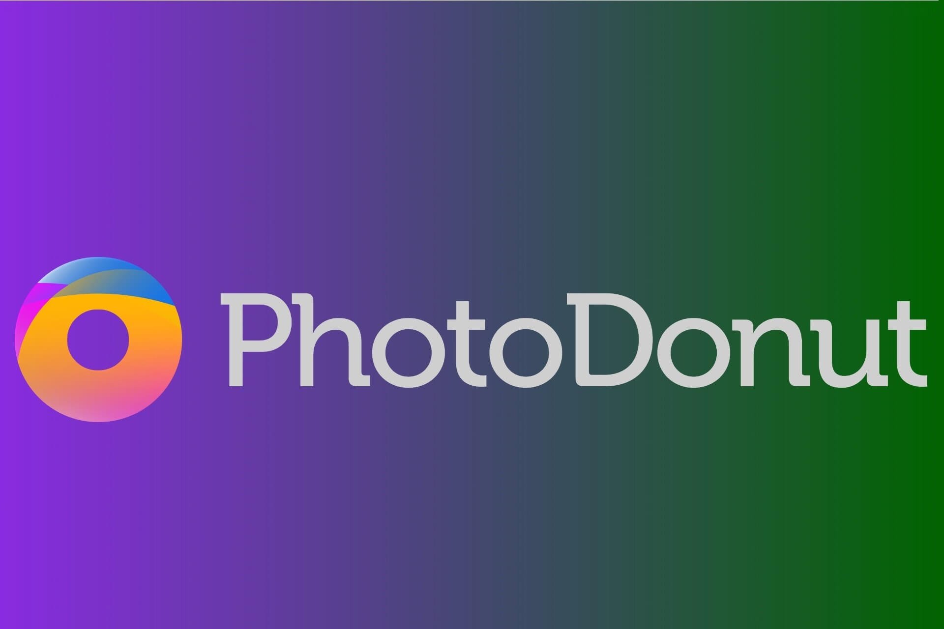 PhotoDonut photo editor