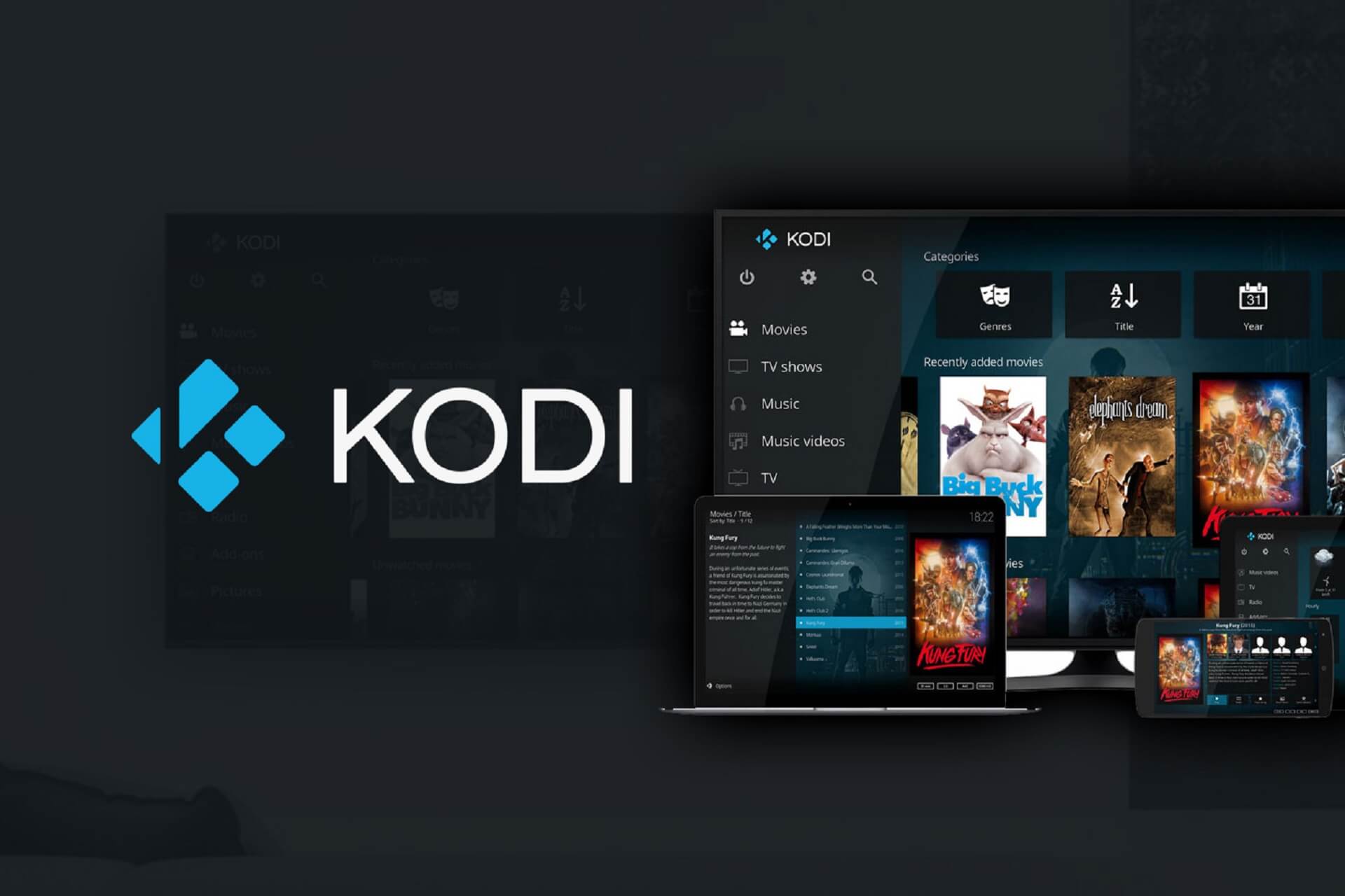 Kodi empty library