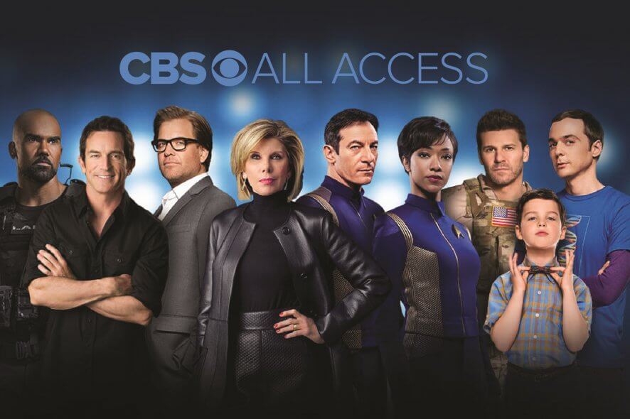 cbs all access streaming errors