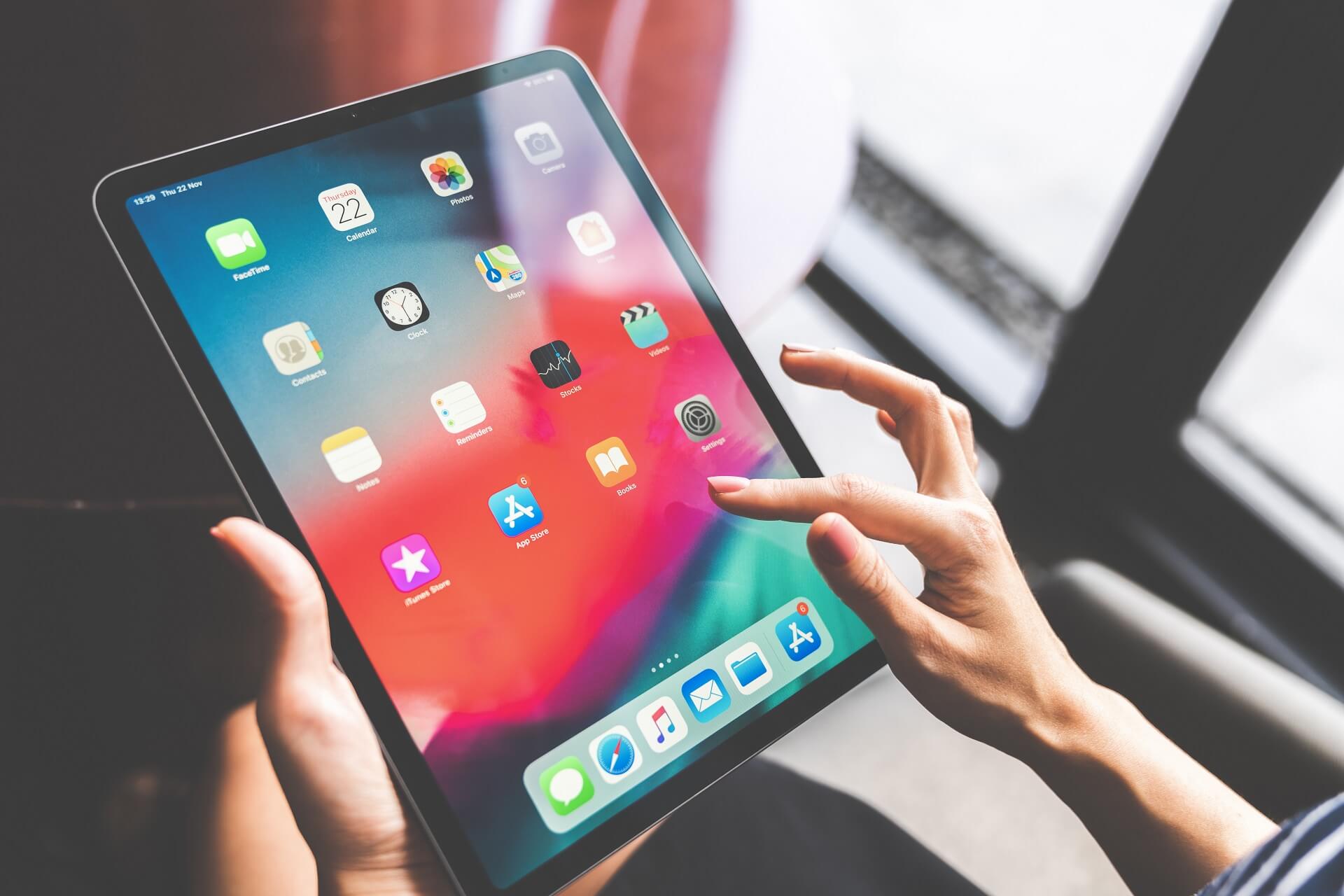 An iPad