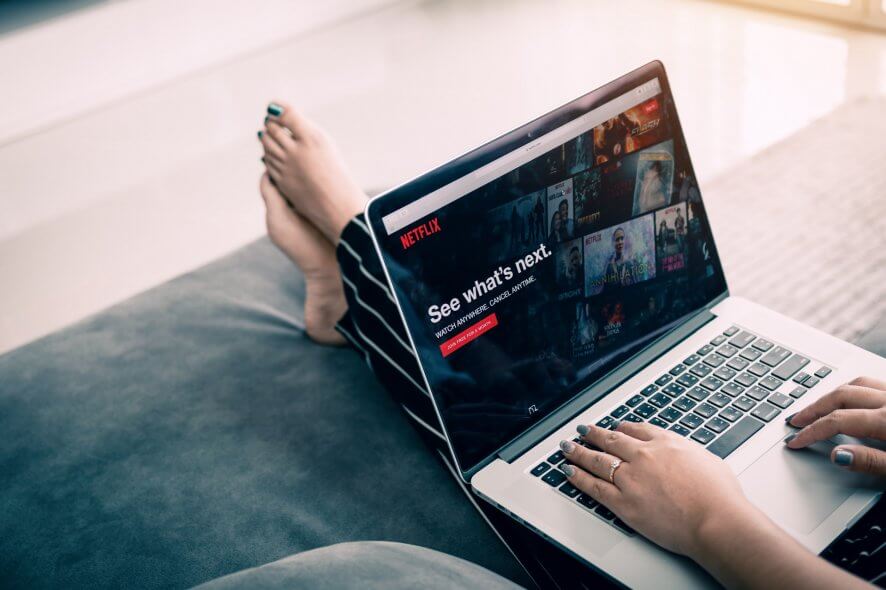 Netflix error code U7121-3202