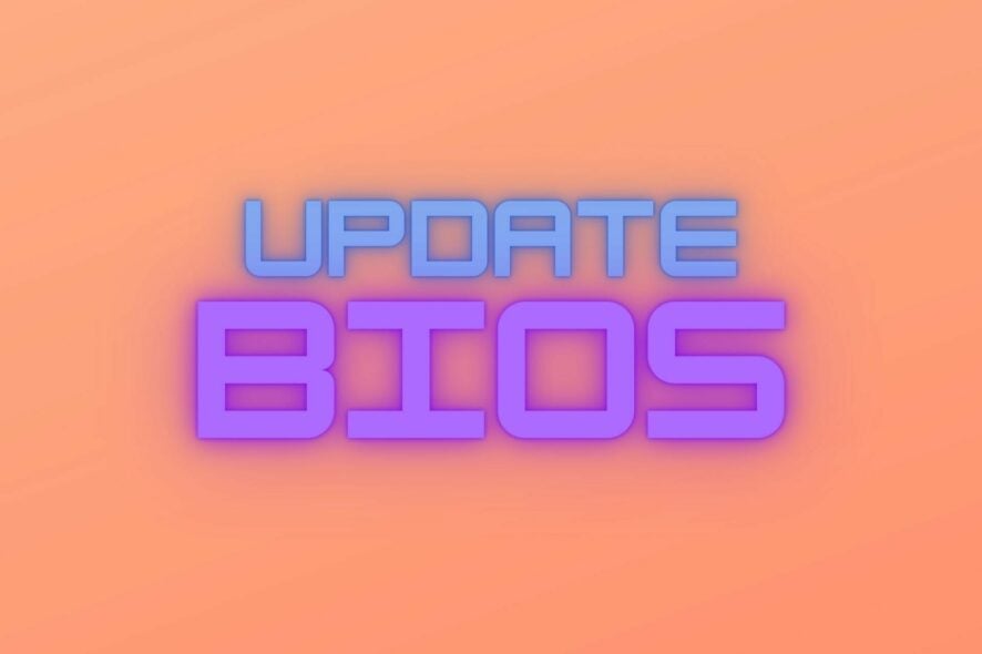 How to update BIOS on Windows 10