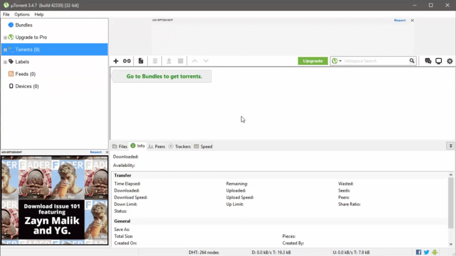 utorrent open app