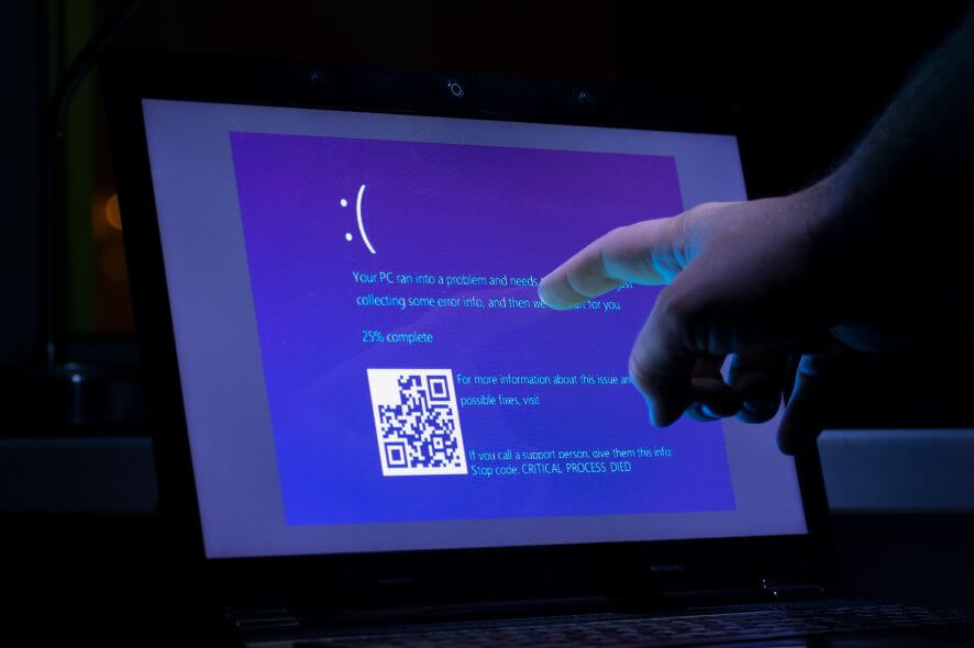 Windows 10 v2004 Blue Screen of Death