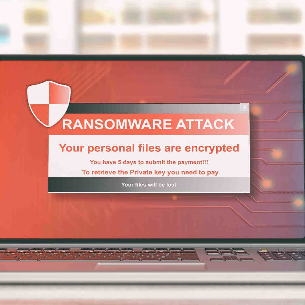 Windows PC ransomware