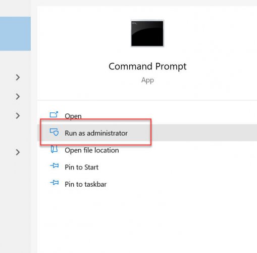 Command prompt workaround