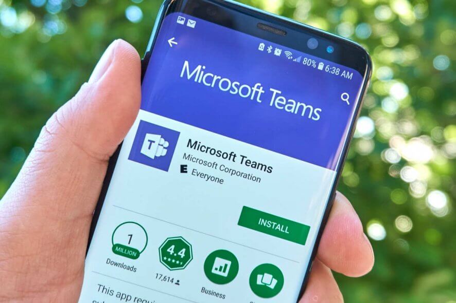 Teams for mobile on-demand chat translator