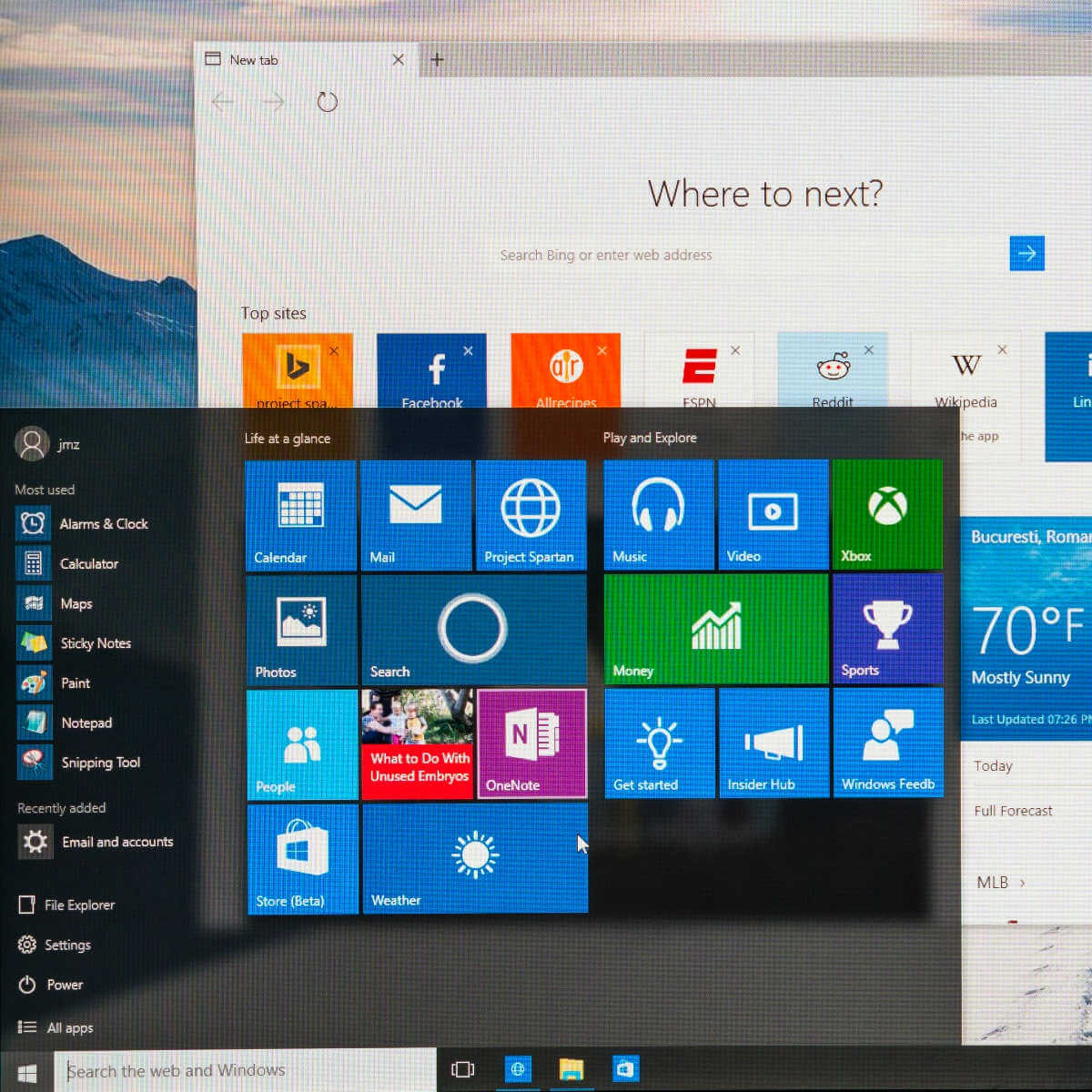 Windows 10 Calendar updates