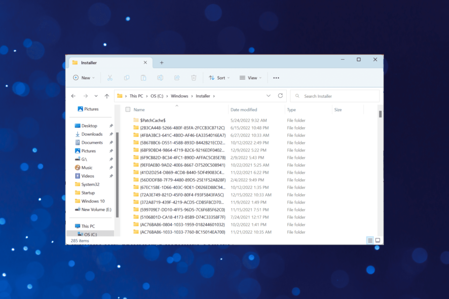 learn how to cleanup Windows Installed Folder