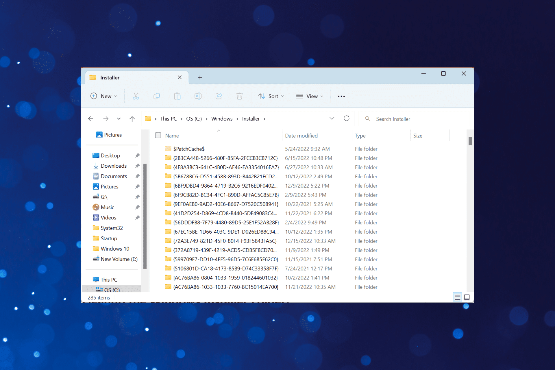 learn how to cleanup Windows Installed Folder