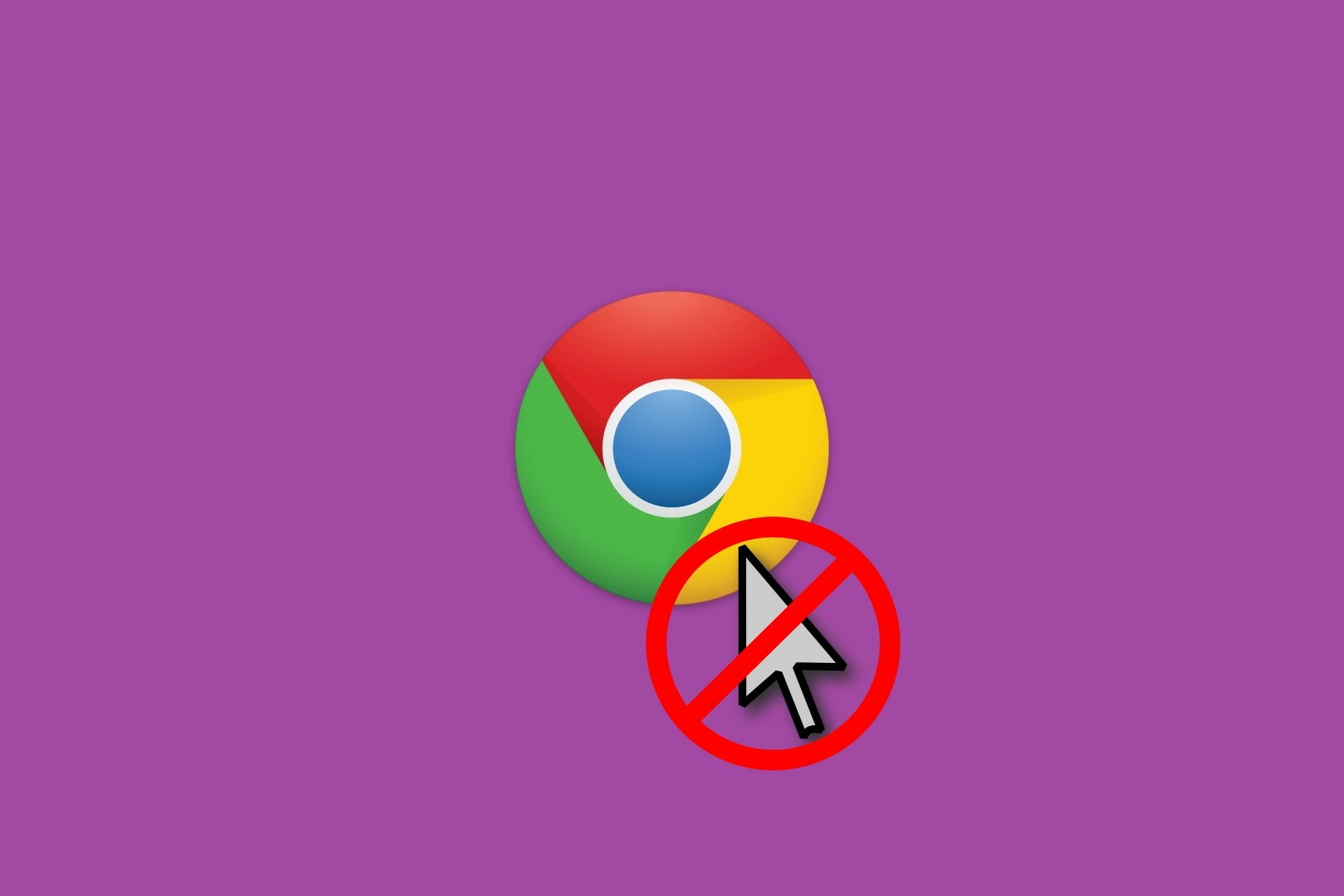 no cursor in google chrome