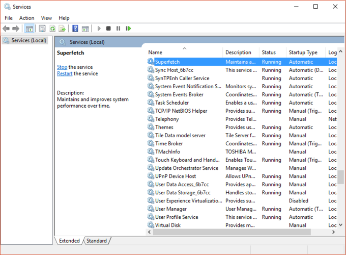 superfetch-stop-bdservicehost