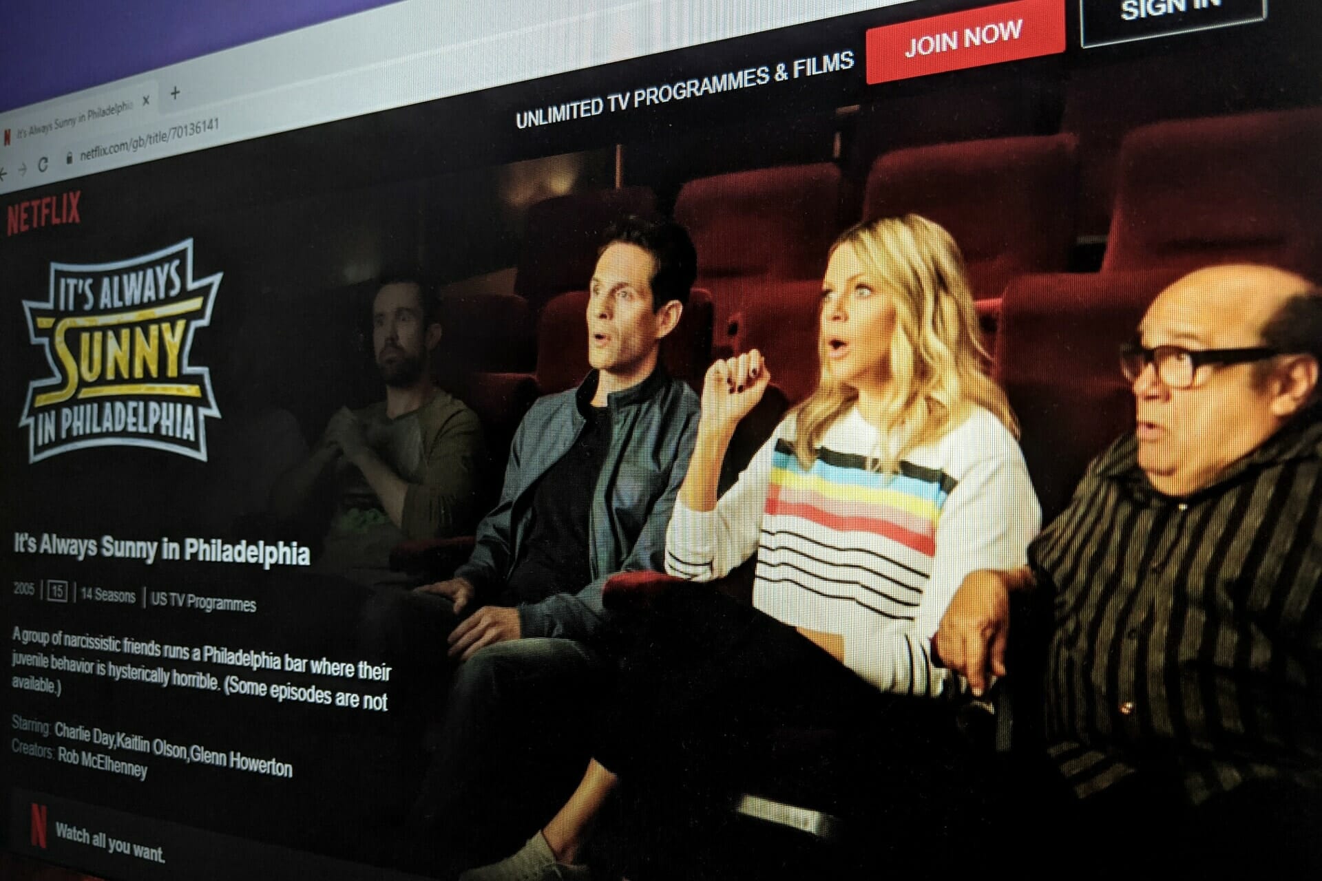 how to watch It's Always Sunny in Philadelphia in Canada