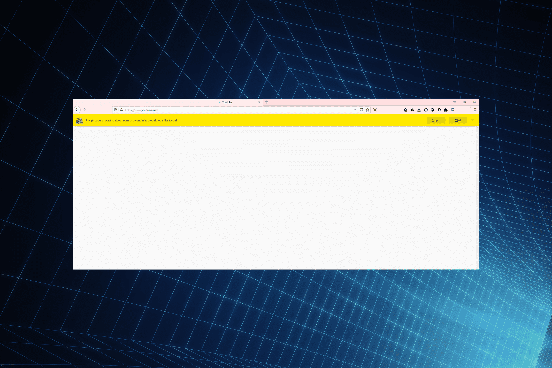 fix web page slowing down browser