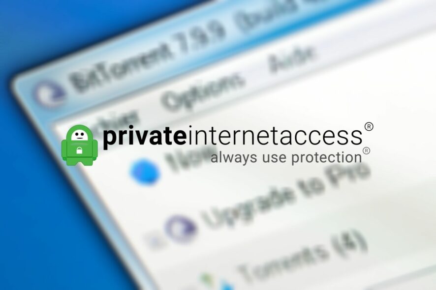 How to torrent with PIA