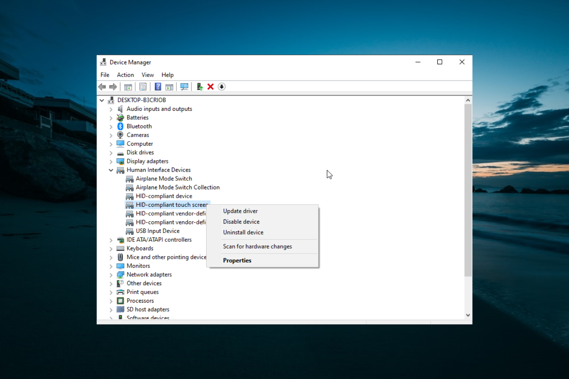 surface pro touch screen dead spots