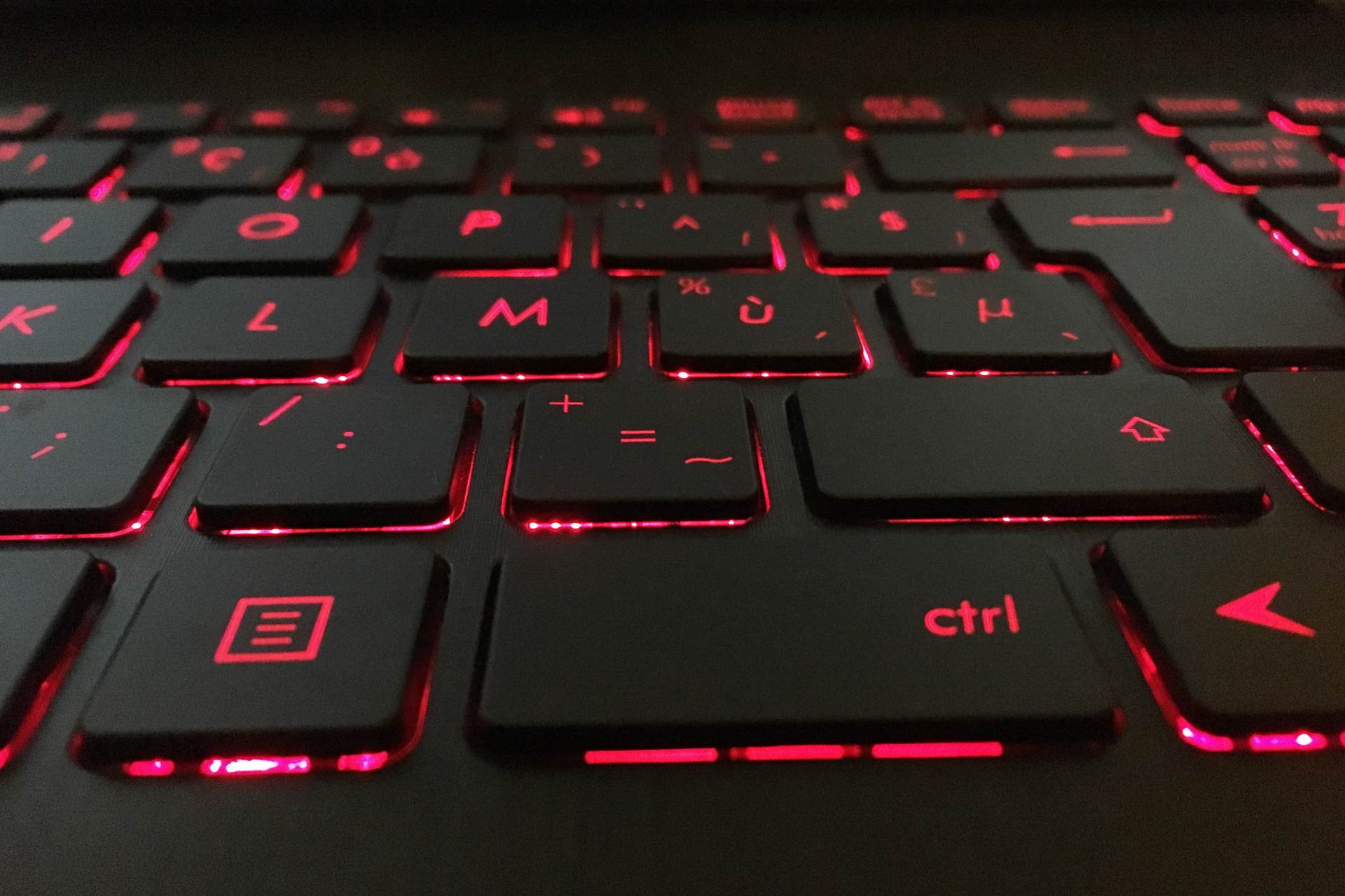 laptops with backlit keyboard