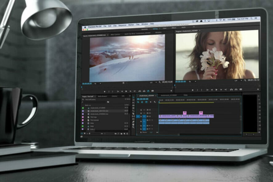 video editing software