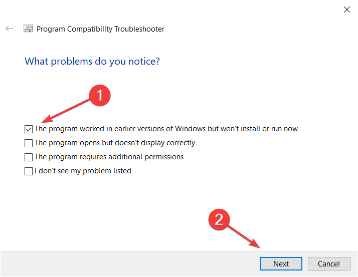 revertir a la versión anterior del controlador de Windows