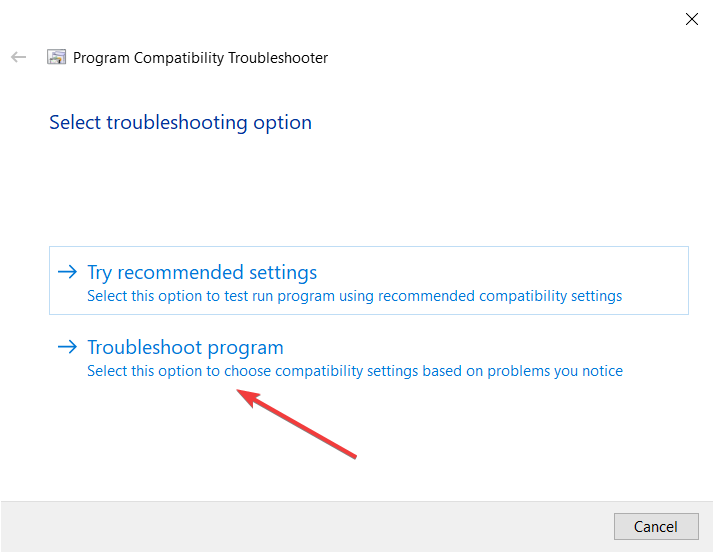 solucionar problemas de actualización de Windows del programa