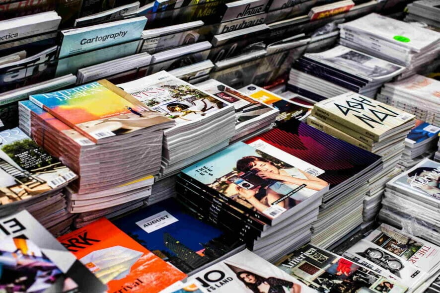 Magazine design software to download