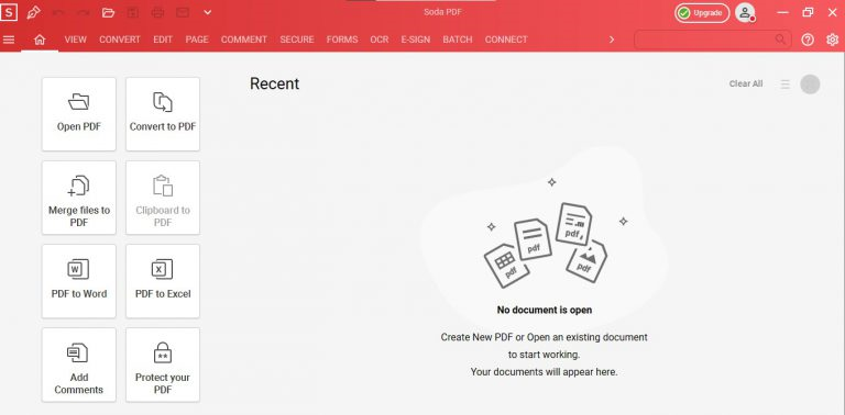 Soda PDF viewer