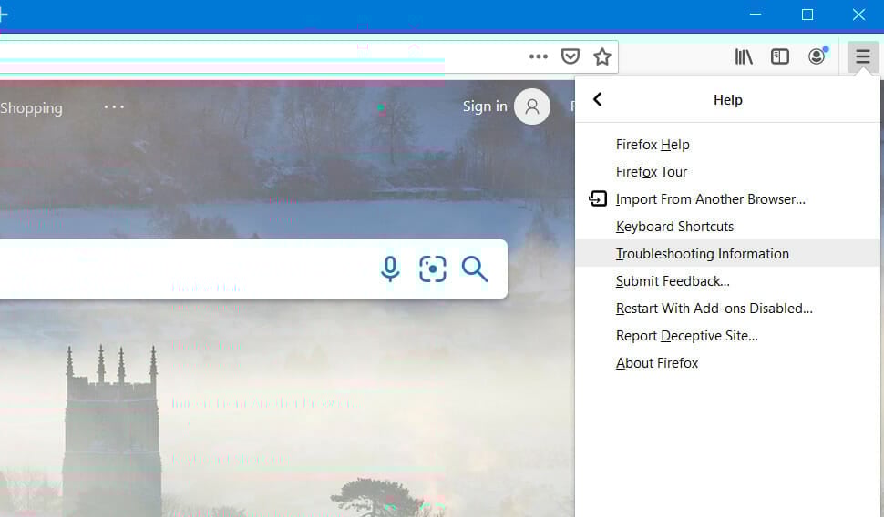 Help menu facebook games not loading in browser