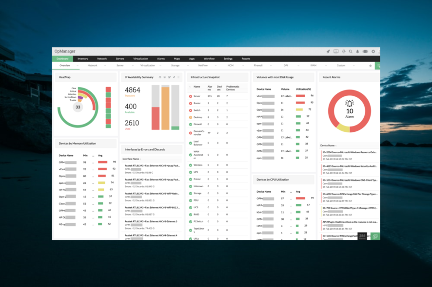 port monitoring software