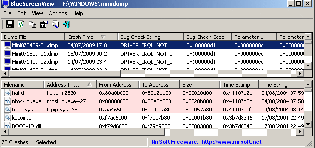 upper bsod viewer