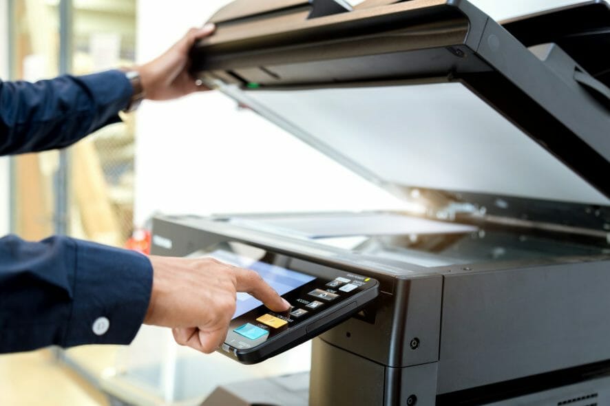kyocera printer not recognized