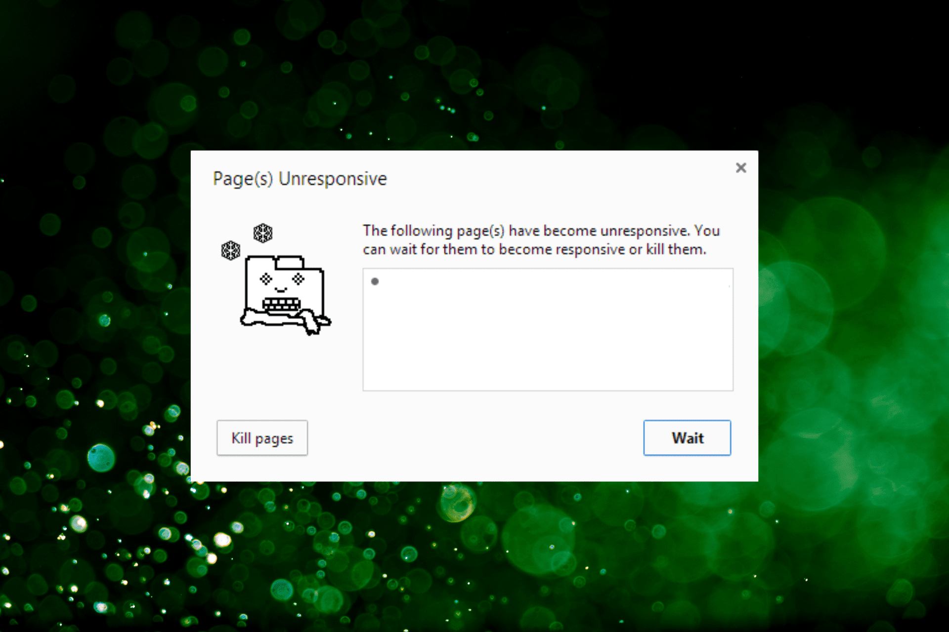 Fix page unresponsive on Chrome in Windows 10
