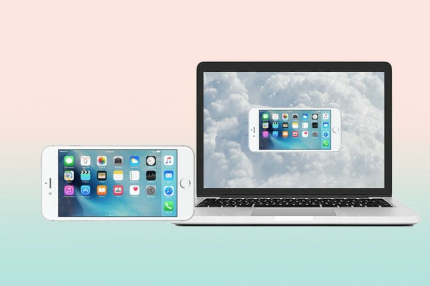 how to access iphone from pc