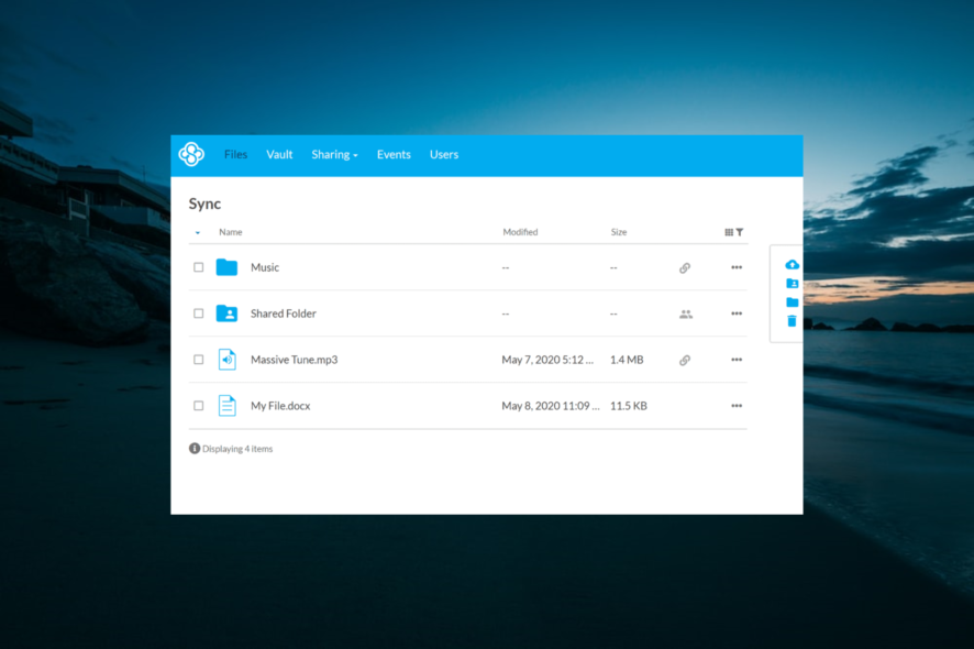 cloud storage windows 10