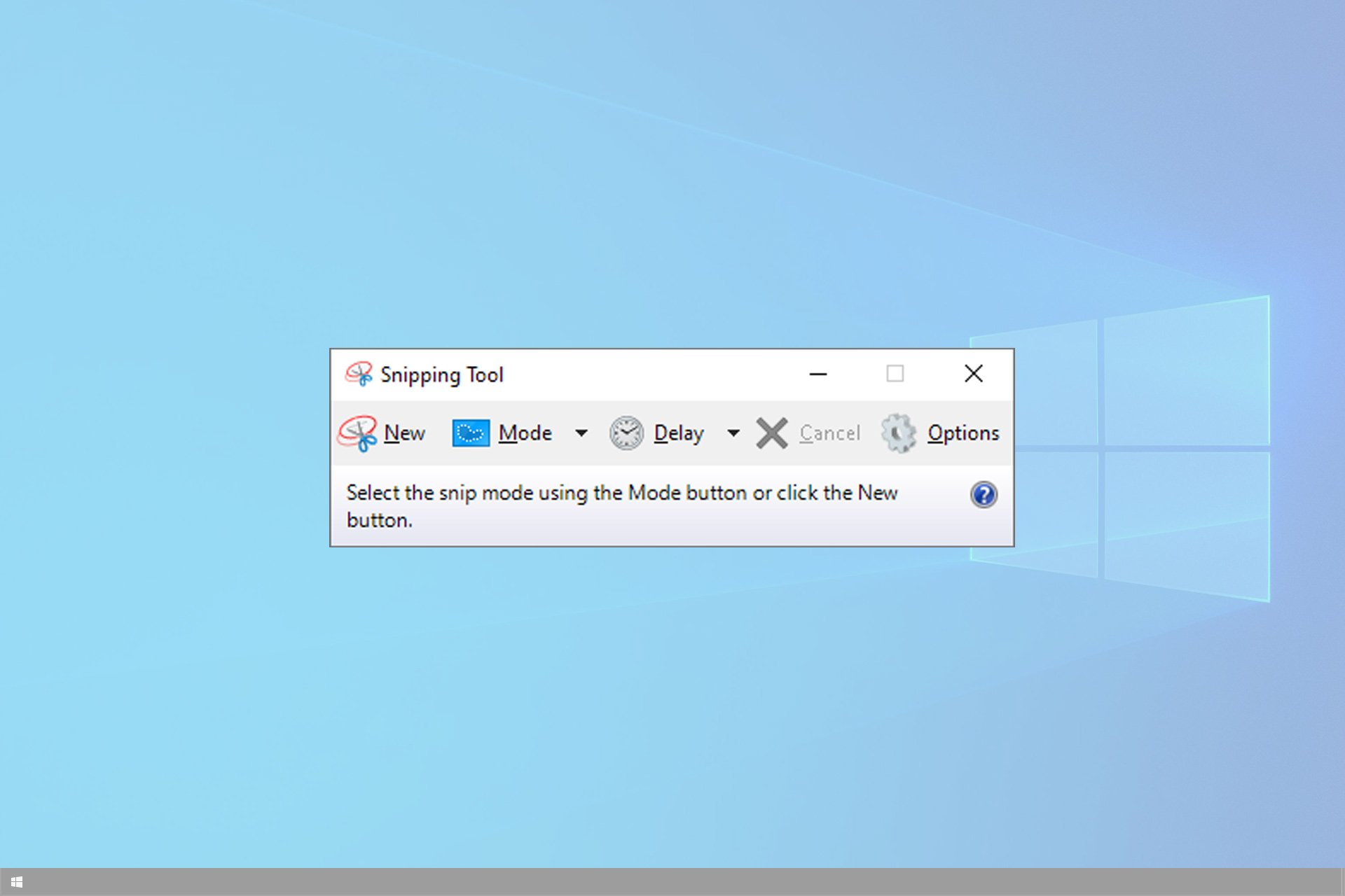 snipping tool grey screen