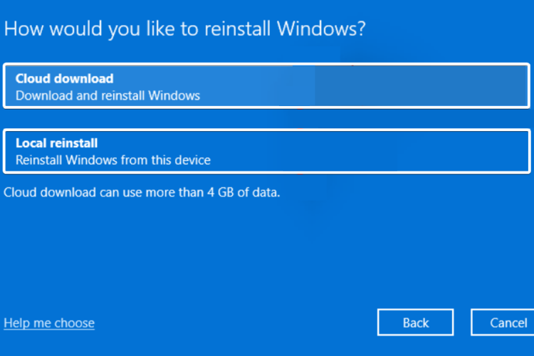 install windows