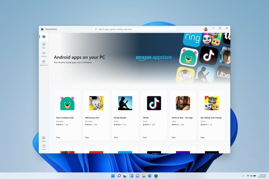 Microsoft Store in Windows 11