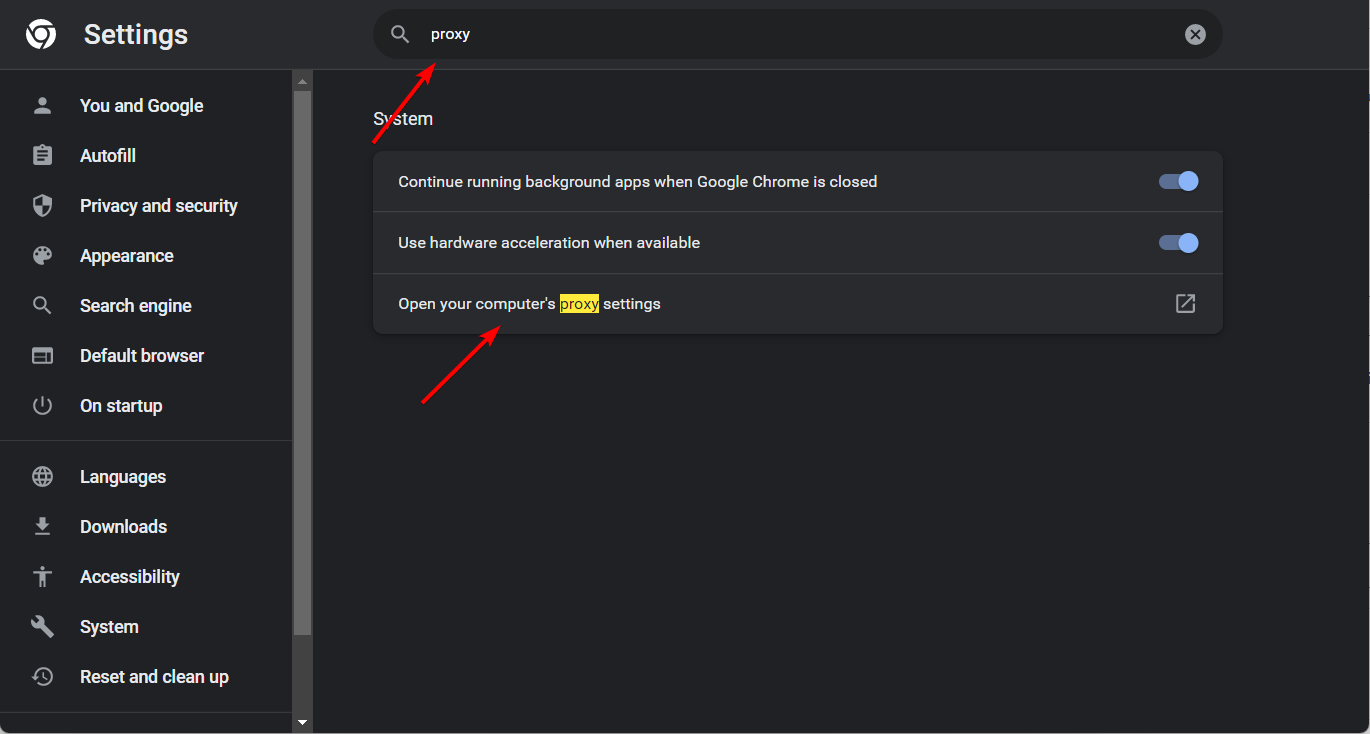proxy err_connection_refused windows 10