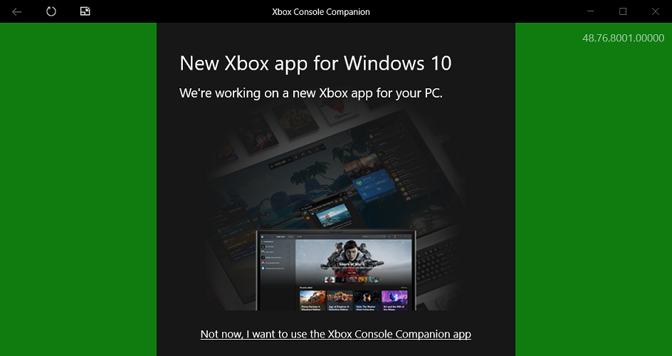 Xbox app microsoft solitaire collection not connecting to internet