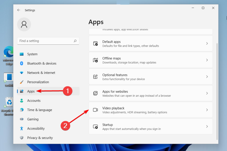 apps video playback windows 11