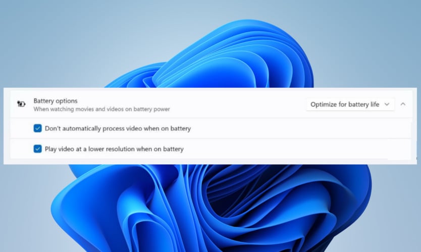 windows 11 battery drain options
