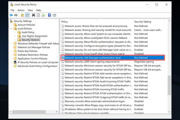 Network Security - LAN