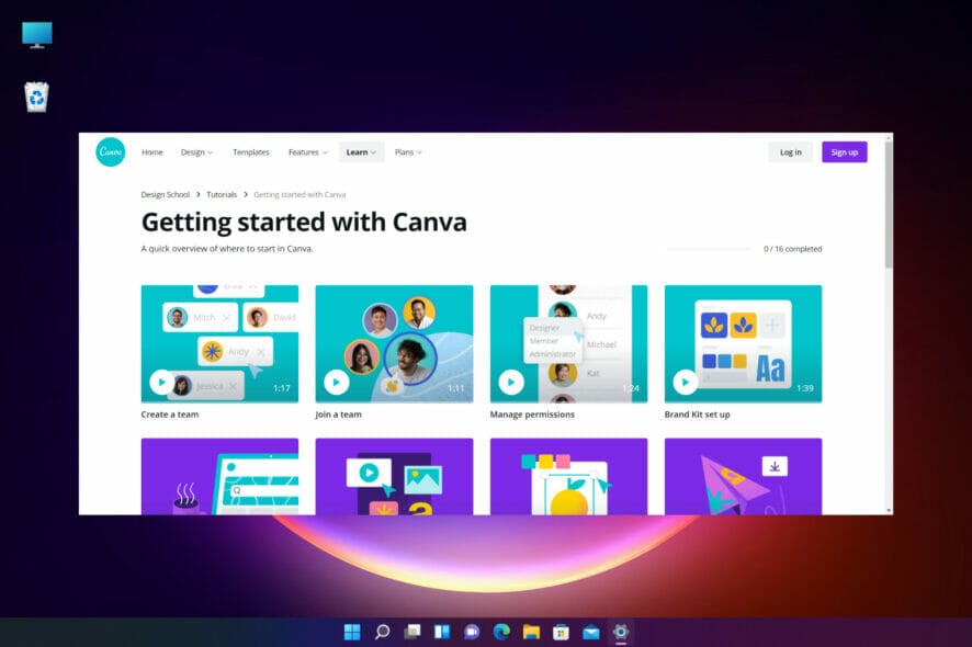 canva windows 11 pc