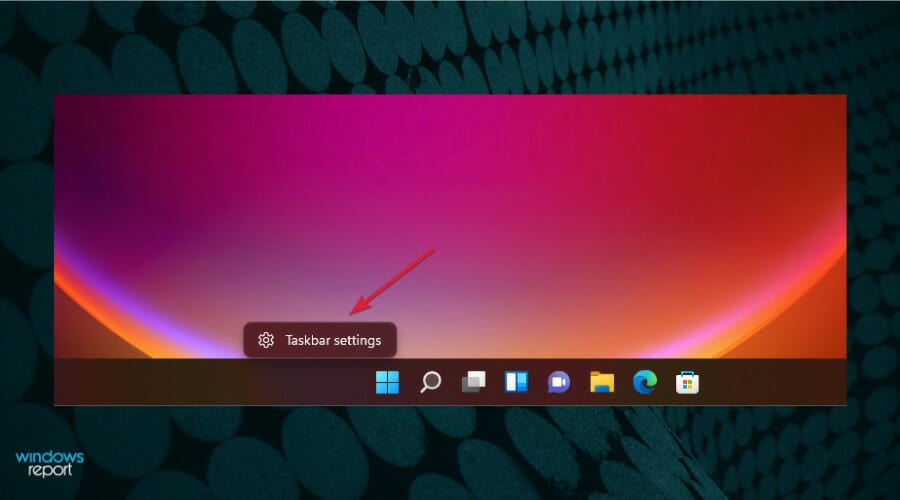 how to hide taskbar windows 11 settings