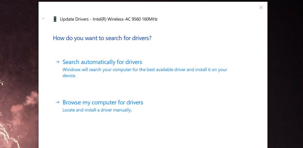 The Update Drivers utility you have been disconnected from blizzard services