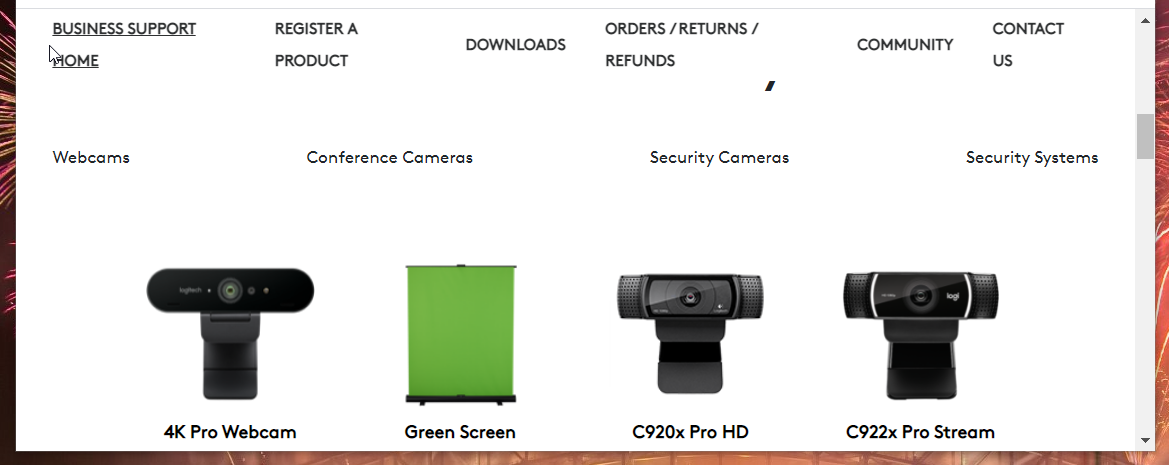 Logitech webcams webcam microphone not working