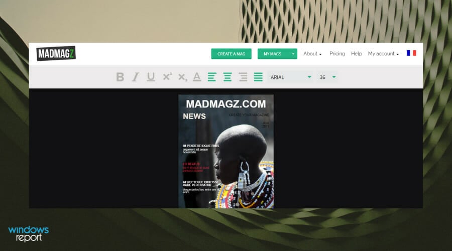 Madmagz platform