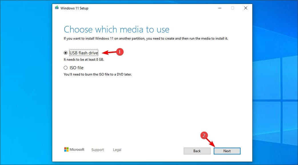 windows 11 bootable usb flash drive