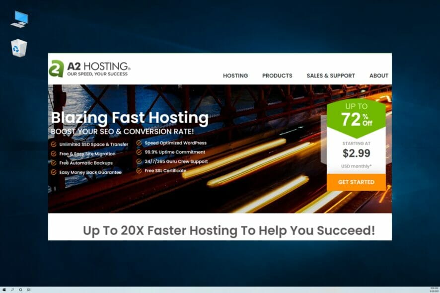 windows hosting sql server