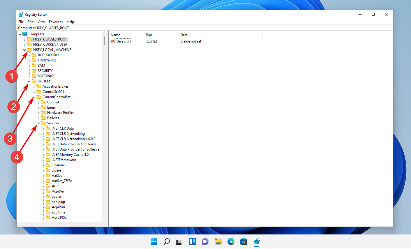 hkey local   windows 11 update error 0x80070422